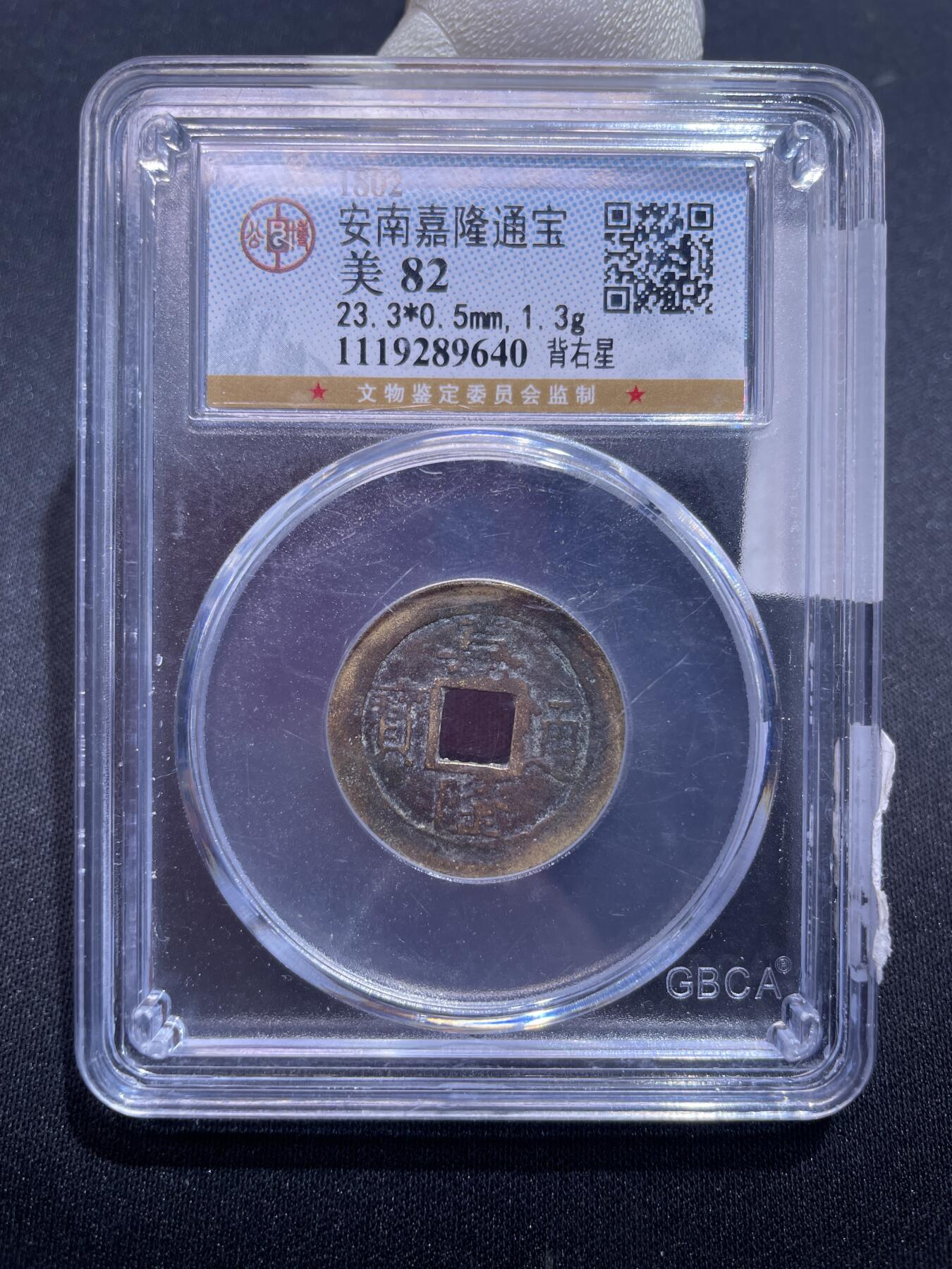 捡漏专场 安南嘉隆通宝