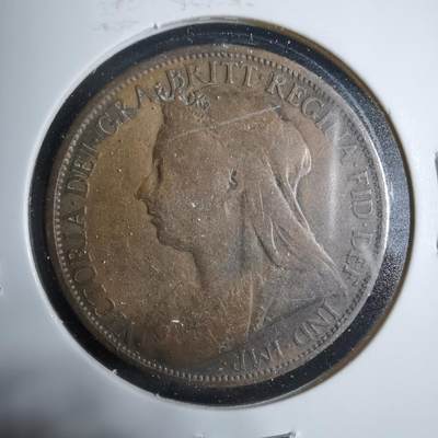 沼泽如烟--第923场 - 英国1895年一便士