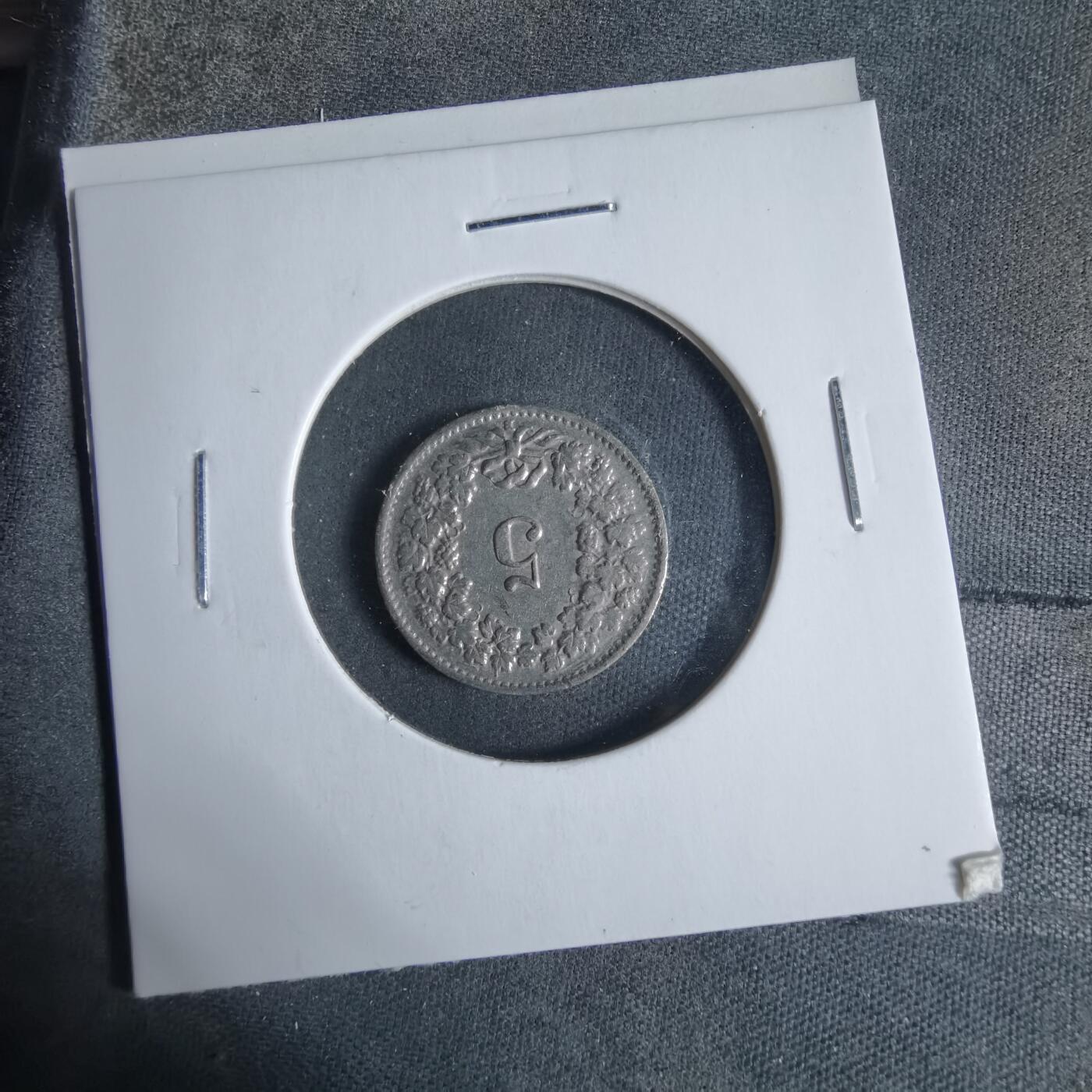 沼泽如烟--第923场 瑞士1954年五分