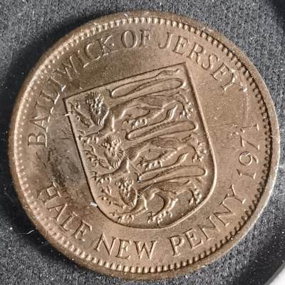 沼泽如烟--第923场 - 泽西1971年半便士