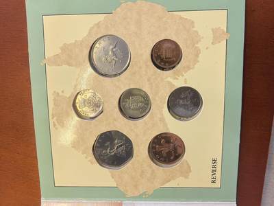 长老汇蛇年精选第八十场拍卖 - 1988英国7枚套，卡装，纪念澳大利亚200周年