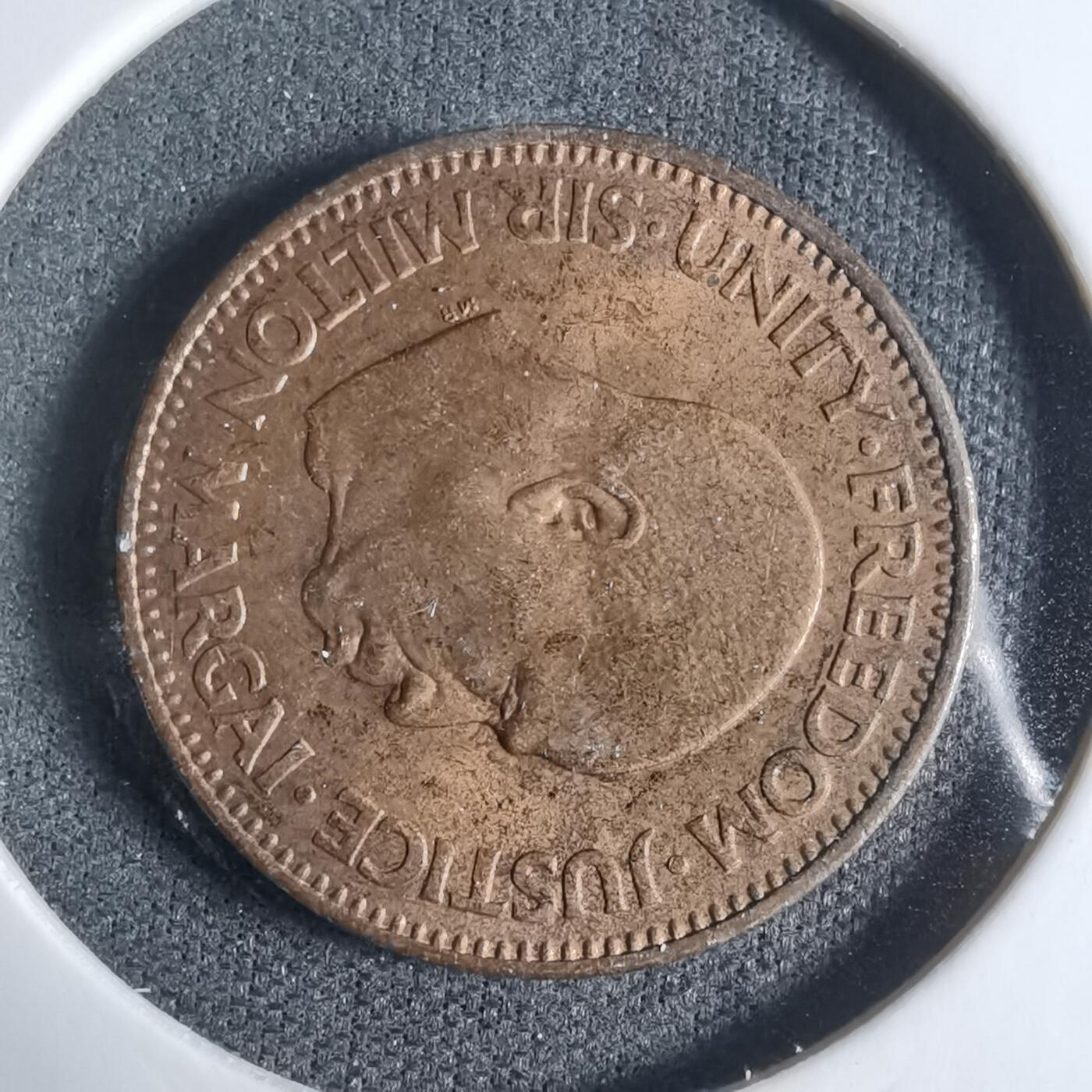 沼泽如烟--第923场 塞拉利昂1964年半分