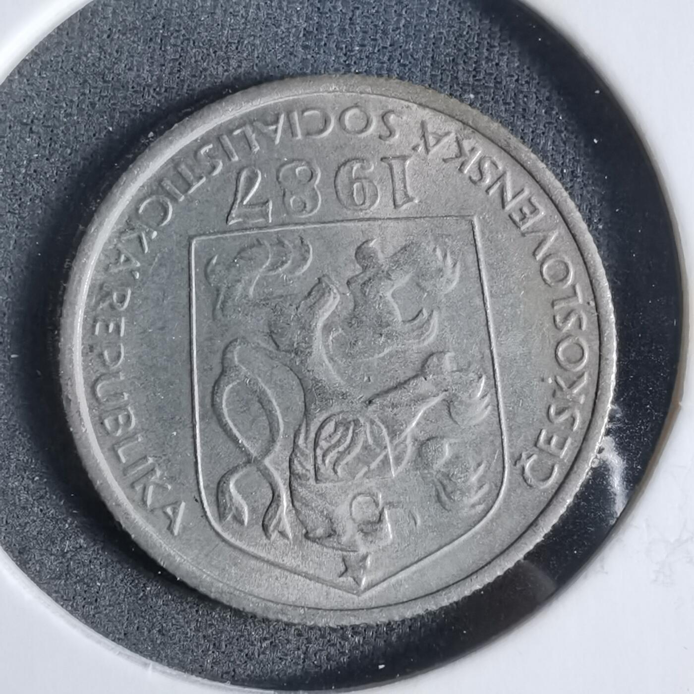 沼泽如烟--第923场 捷克斯洛伐克1987年50赫勒