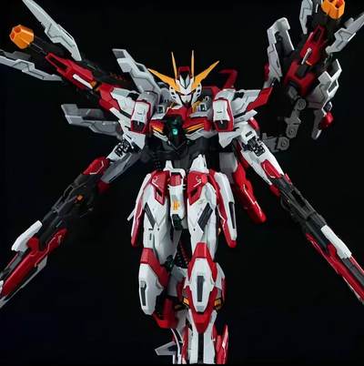 高达手办 初版带特典铁创 1/100 星恒 永恒裁决 合金骨架拼装模型双色外甲，全新未拼装！国创机甲系列，带原装盒说，板件齐全，细节丰富。