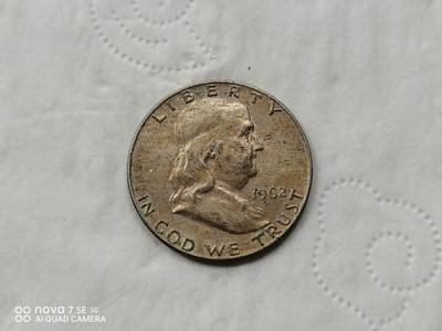 外国银币 - 62年美国大钟半圆银币