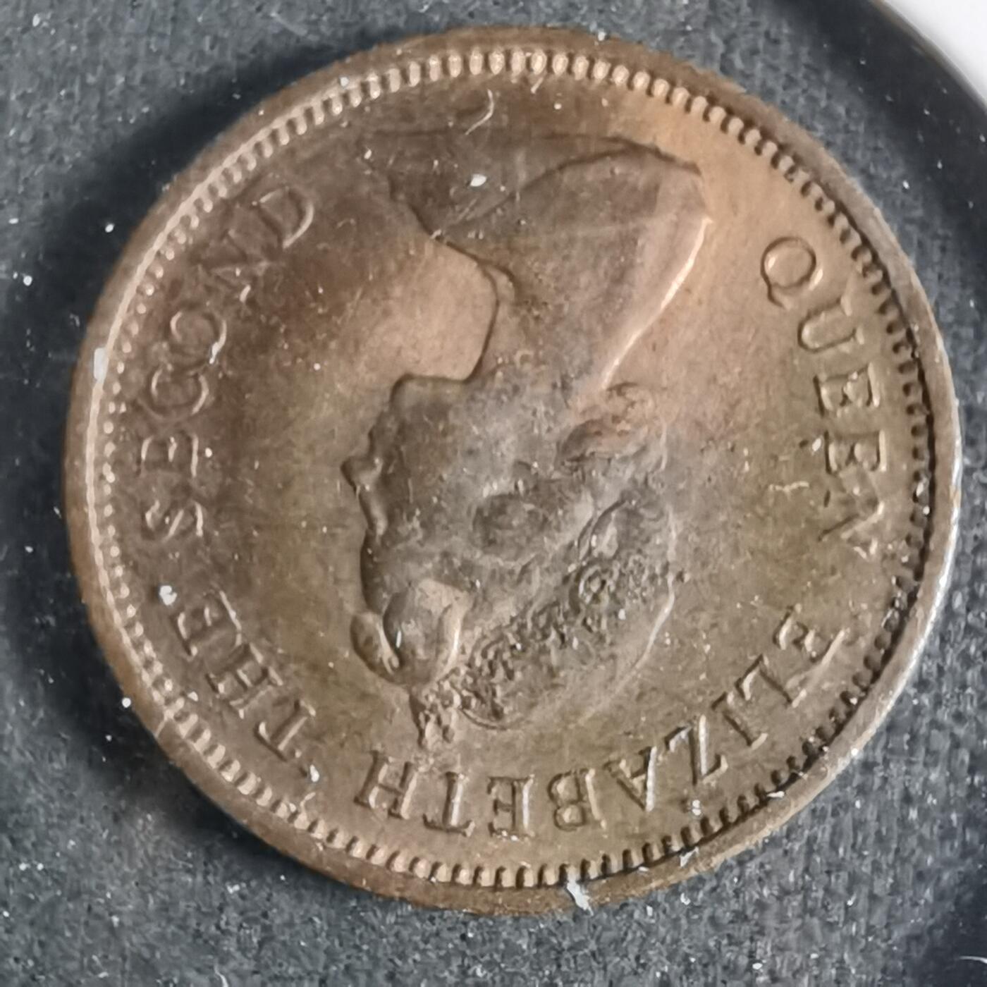 沼泽如烟--第923场 泽西1971年半便士