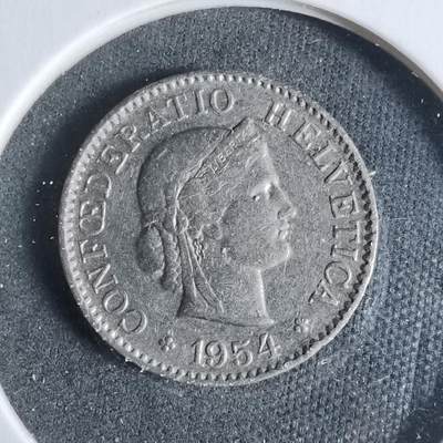 沼泽如烟--第923场 - 瑞士1954年五分