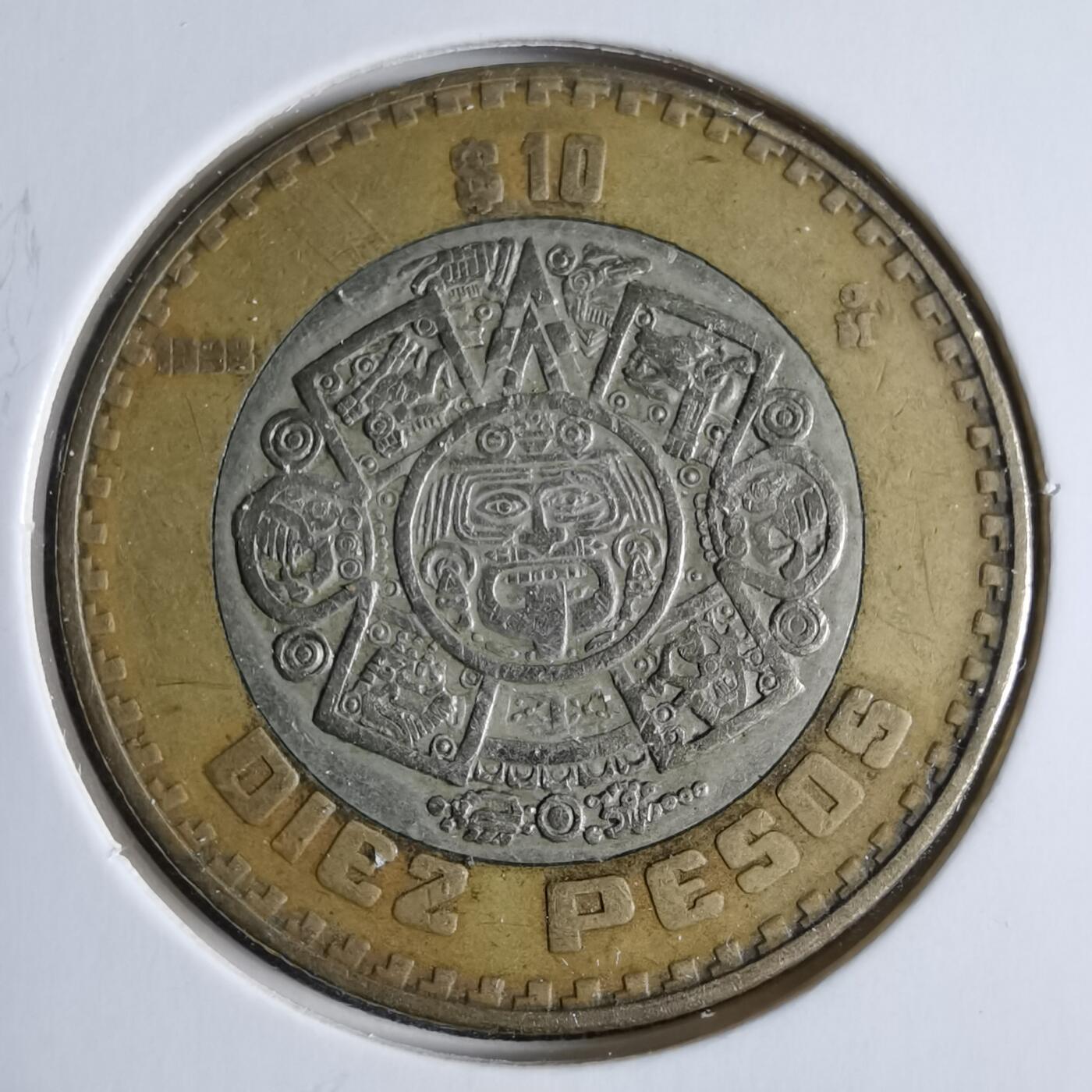 沼泽如烟--第923场 墨西哥1998年10比索