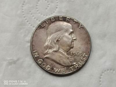 外国银币 - 63年美国大钟半圆银币