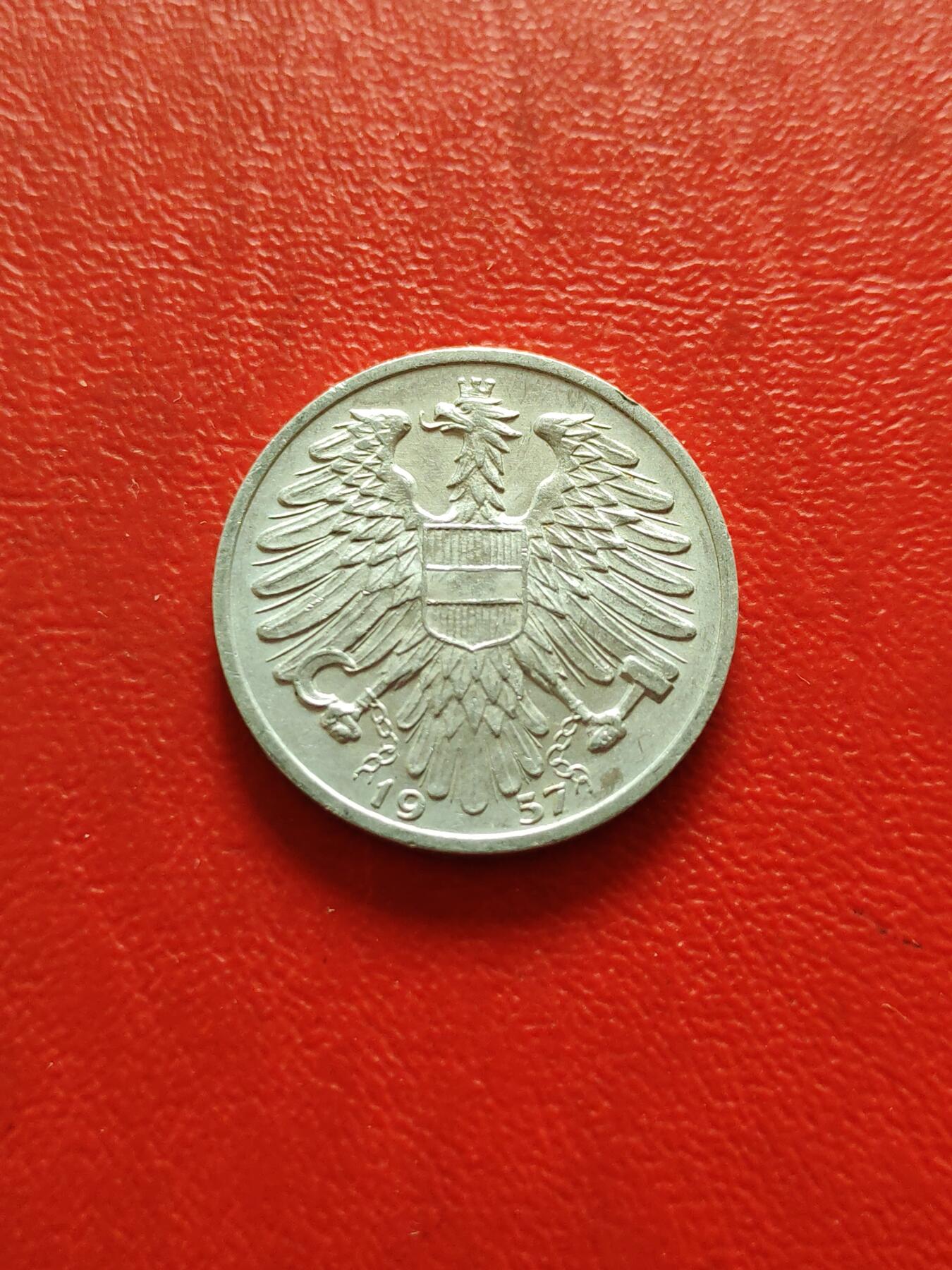 【云涧收藏】第八十二场 奥地利1957年1先令