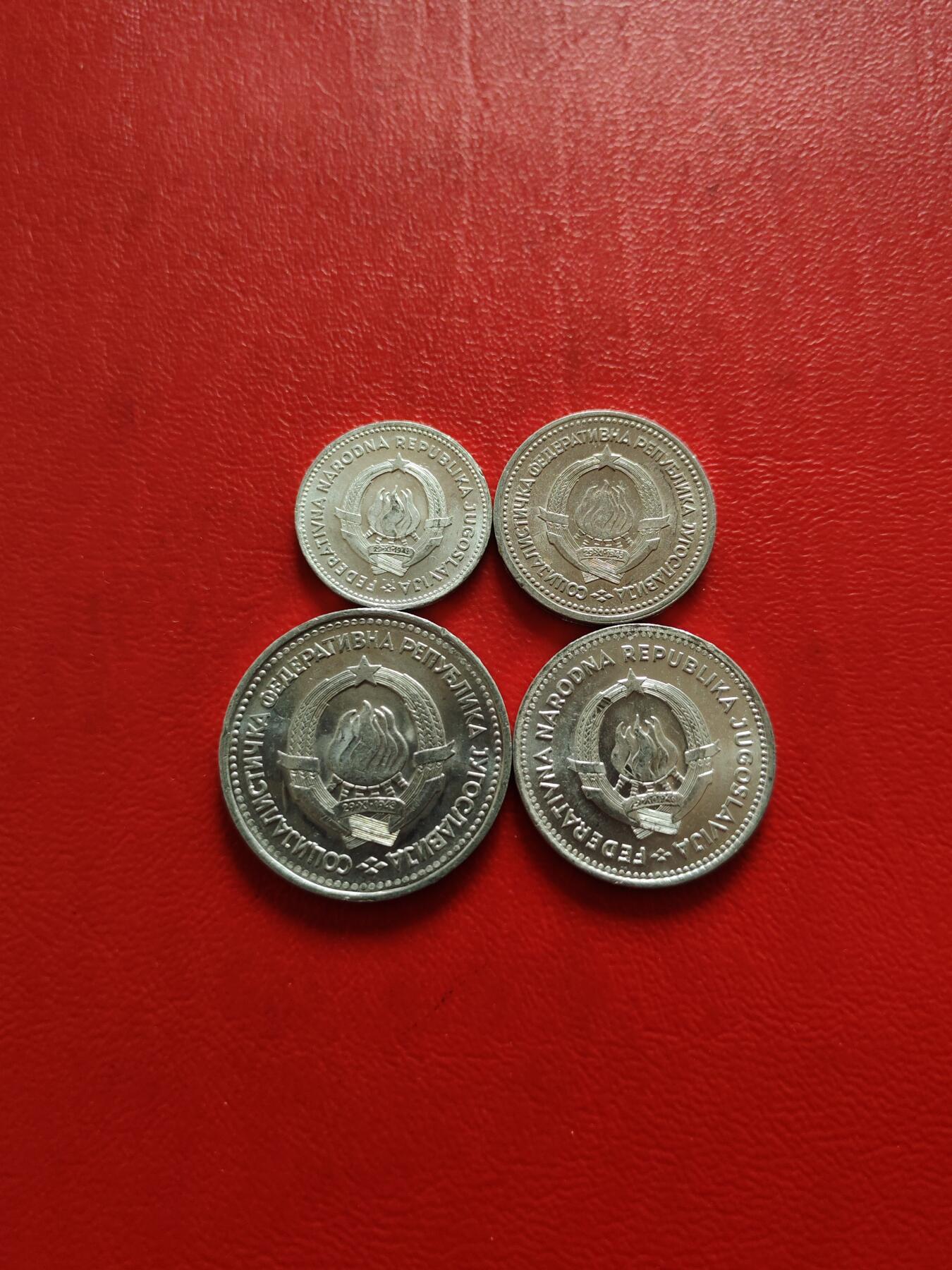 【云涧收藏】第八十二场 南斯拉夫1953/63年4枚套