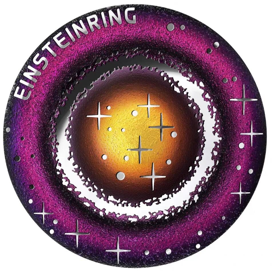【币将精彩】世界钱币拍卖（2025-12-17） 奥地利2025年宇宙之美爱因斯坦环异形彩色银币带证书包装