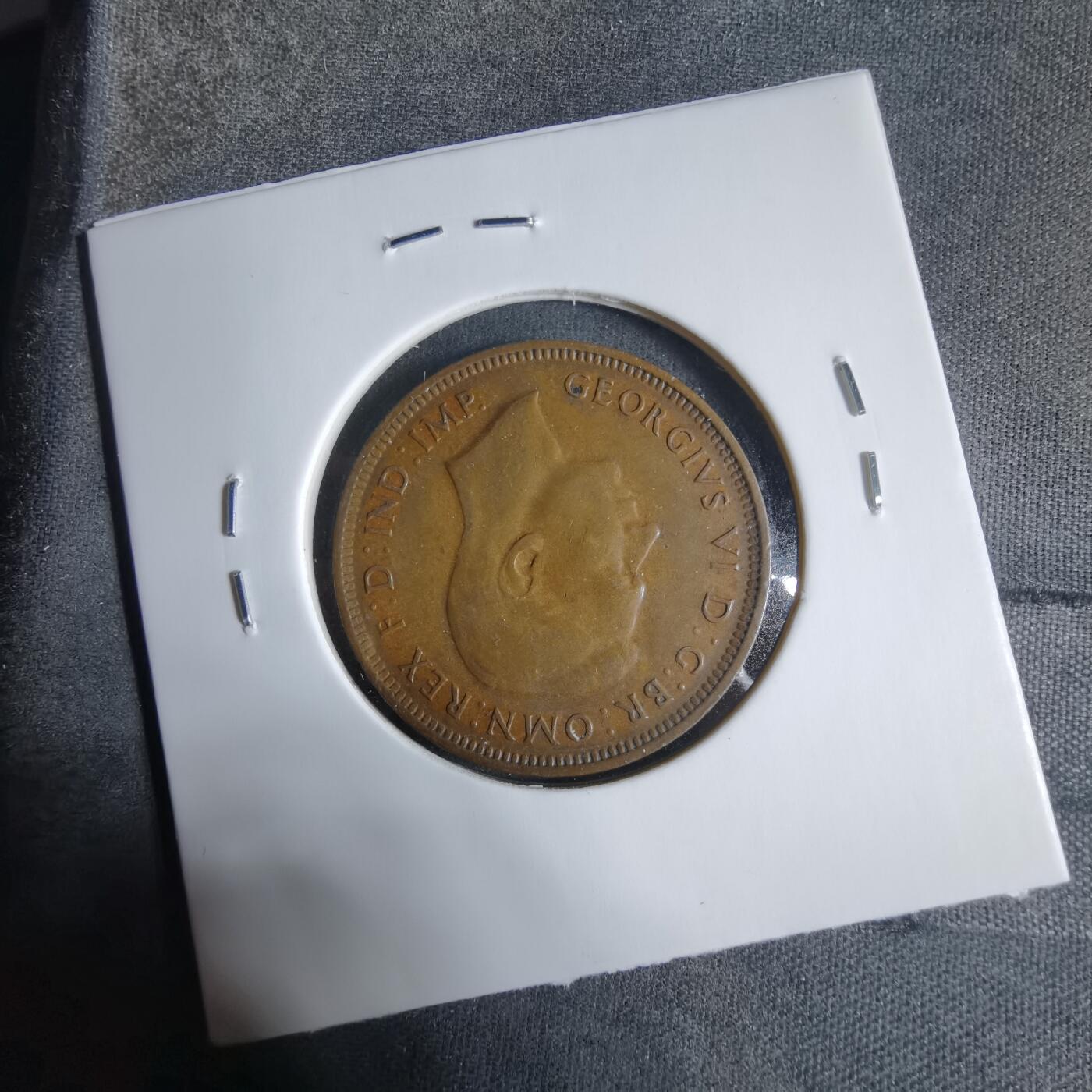 沼泽如烟--第923场 澳大利亚1940年半便士