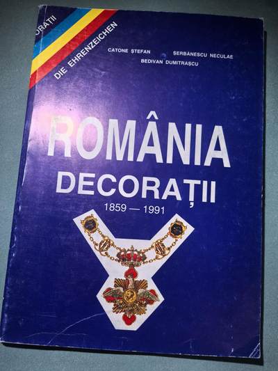 盛世勋华——号角文化勋章邮票专场拍卖第292期 - 罗马尼亚勋章奖章1859-1991 全面介绍罗马尼亚勋赏