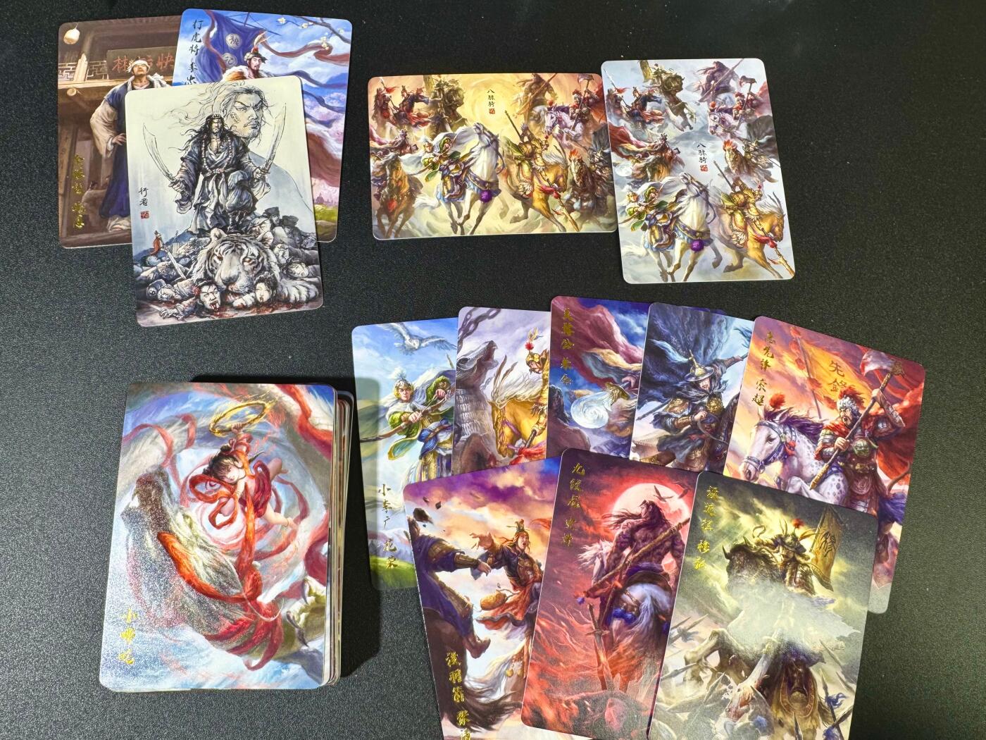 NO.17 好又多金牌大场，新店点关注不迷路！每周一站式配齐，方便凑单！（周6晚8点截拍，卖家送拍0抽成！） 【套卡】百里 鞠佳宁 封神第一弹普卡+梁山八骠骑+武松+李忠+施恩