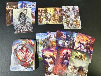 NO.17 好又多金牌大场，新店点关注不迷路！每周一站式配齐，方便凑单！（周6晚8点截拍，卖家送拍0抽成！） - 【套卡】百里 鞠佳宁 封神第一弹普卡+梁山八骠骑+武松+李忠+施恩