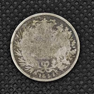 【淘币小摊】限时拍第八百二十四拍  小银币场  满百包邮可预留两周  周一统一发货  -   英国1851年维多利亚6便士银币