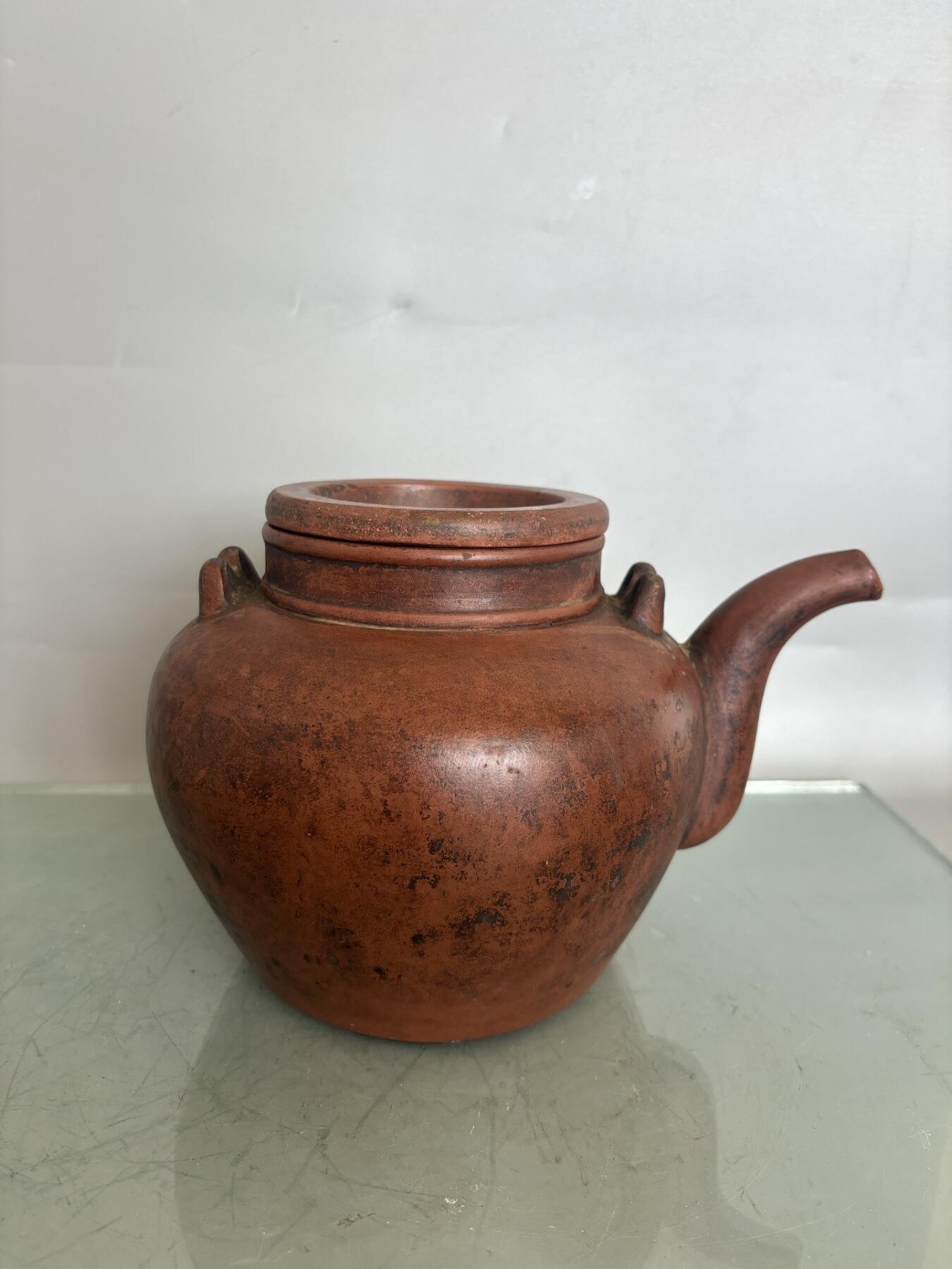 包老到代紫砂壶一把完好如图