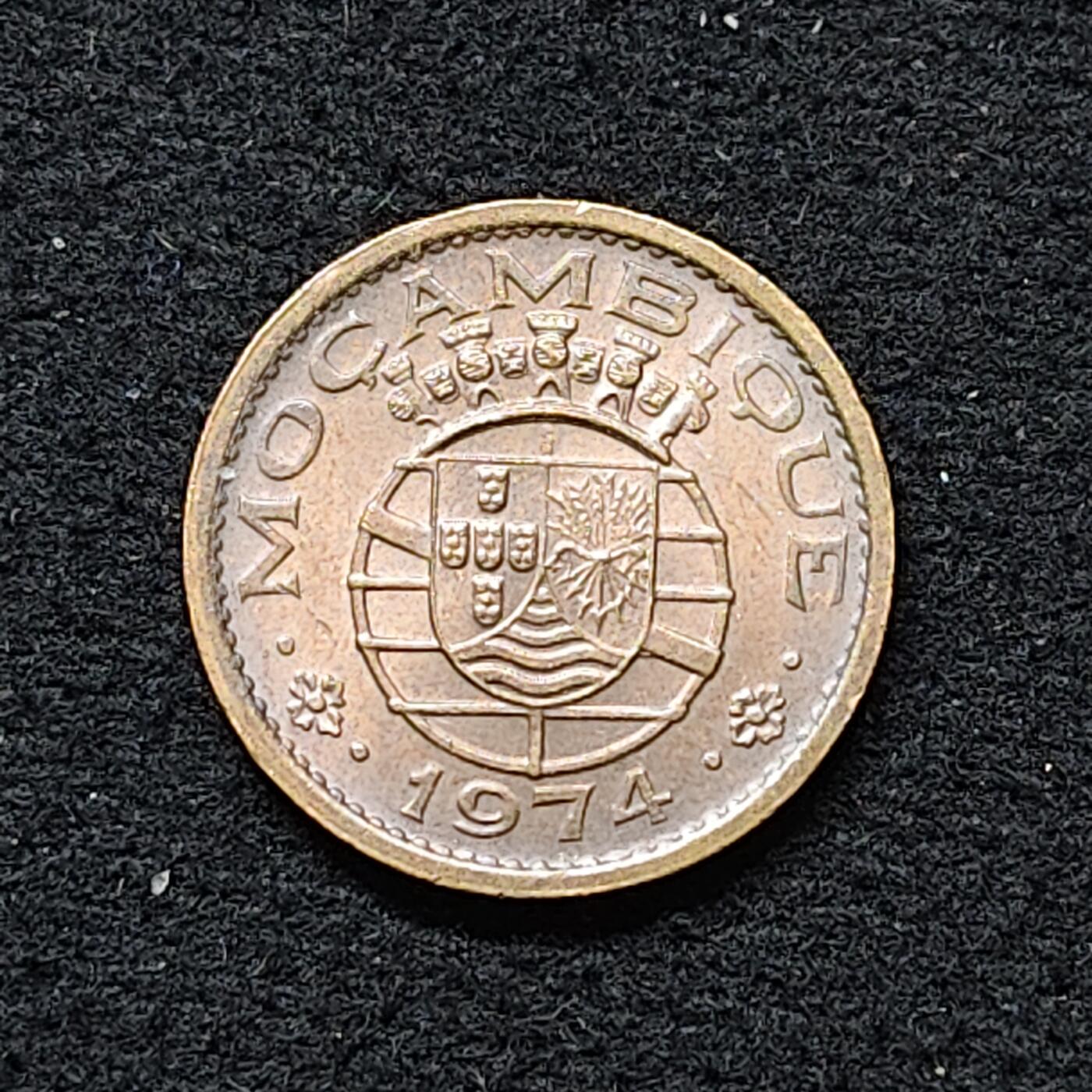 【全场包邮】纯粹捡漏拍484场（免费代拍第21场） 莫桑比克1974年20分铜币