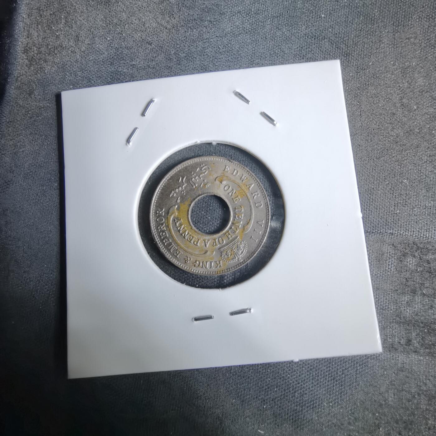 沼泽如烟--第924场 西非1908年十分之一便士