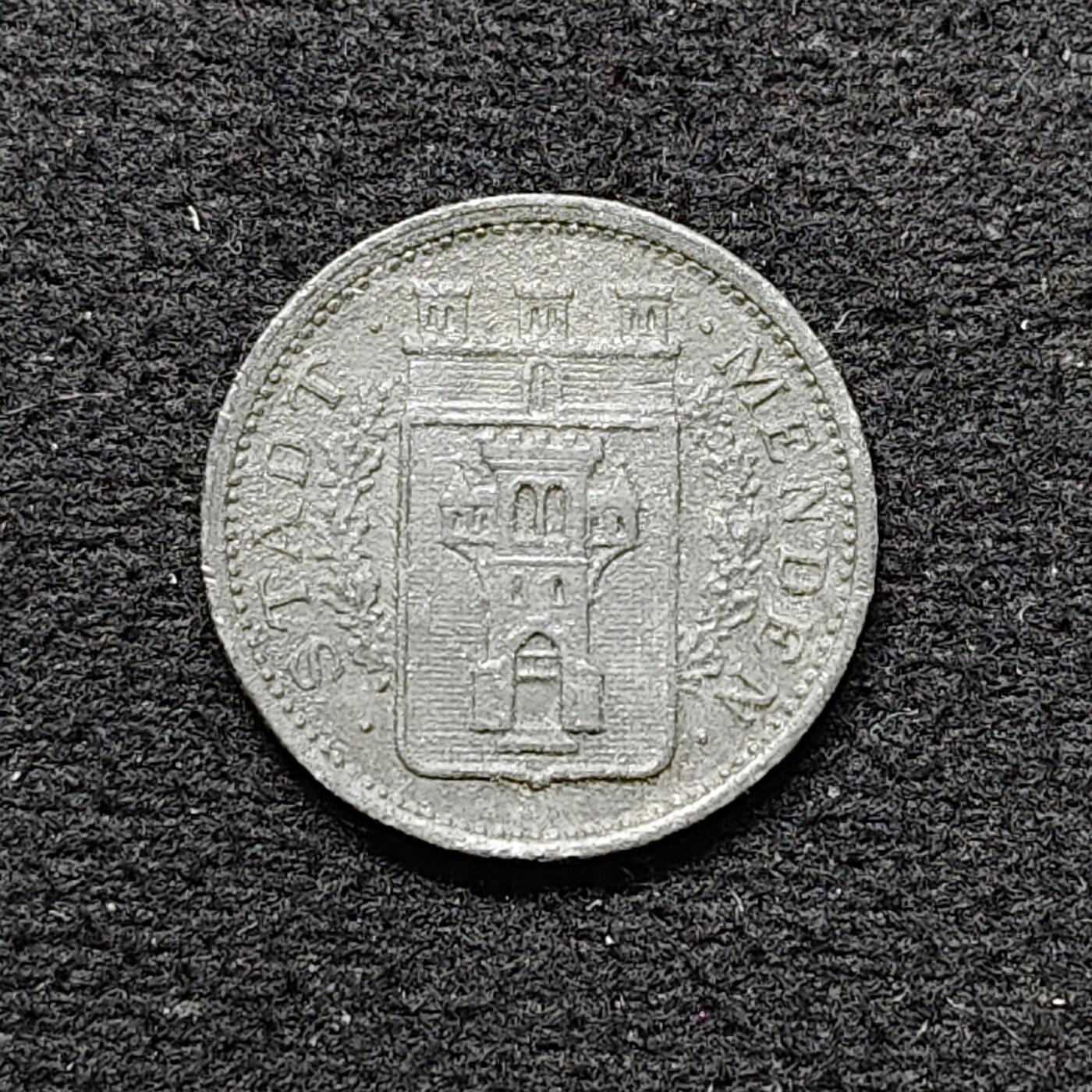 【全场包邮】纯粹捡漏拍484场（免费代拍第21场） 德国紧急状态门登1917年5芬妮锌币