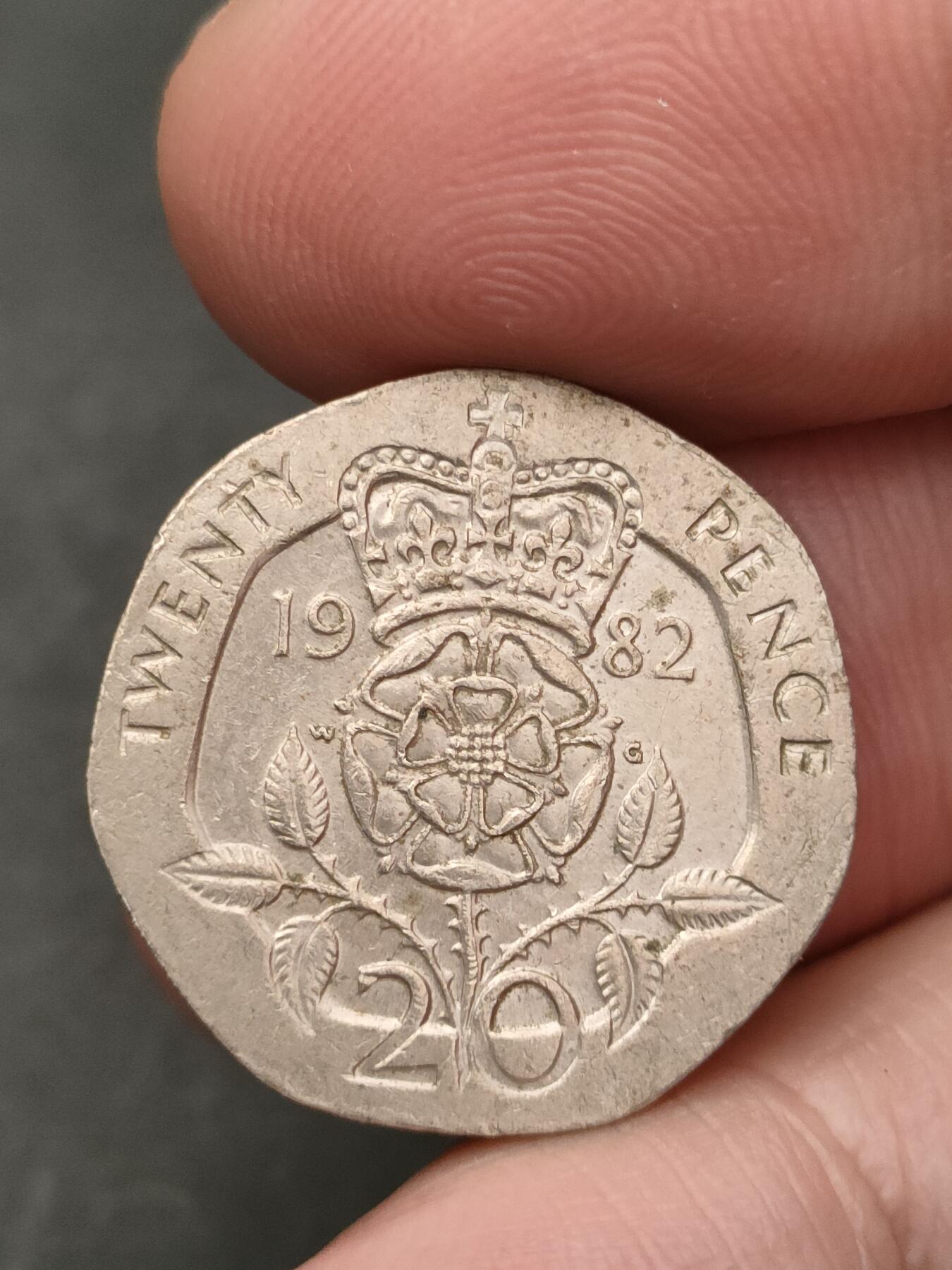 猩哥外币小铺➨【第206场】 20便士