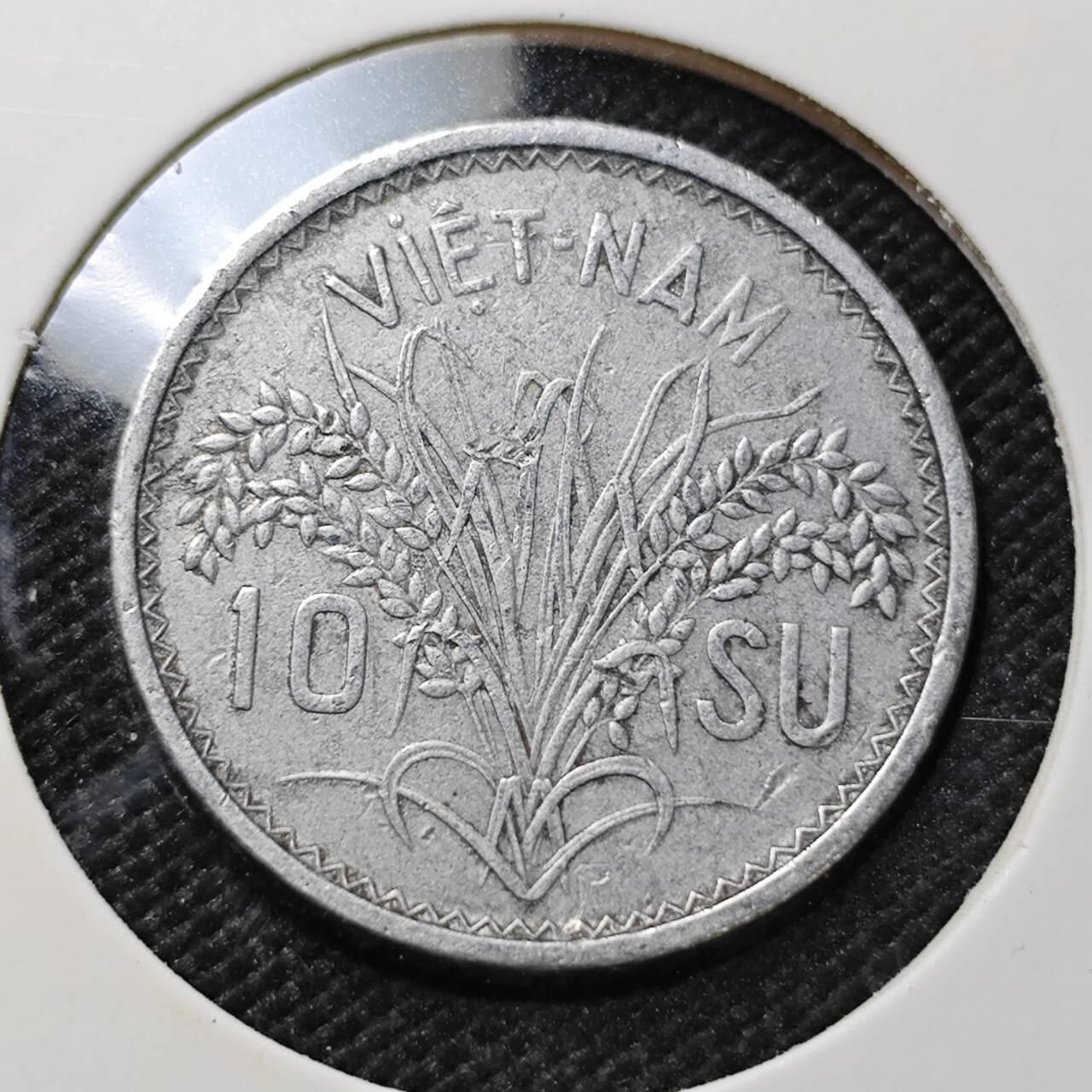 KK钱币收藏小铺 第375期  2月预留时间 周末发货  南越三姐妹10XU