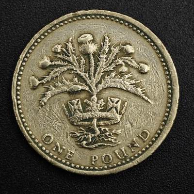 【淘币小摊】实时拍第八百二十一拍   散币场   满百包邮可预留二周 每周一统一发货   - 英国1984年一镑铜币