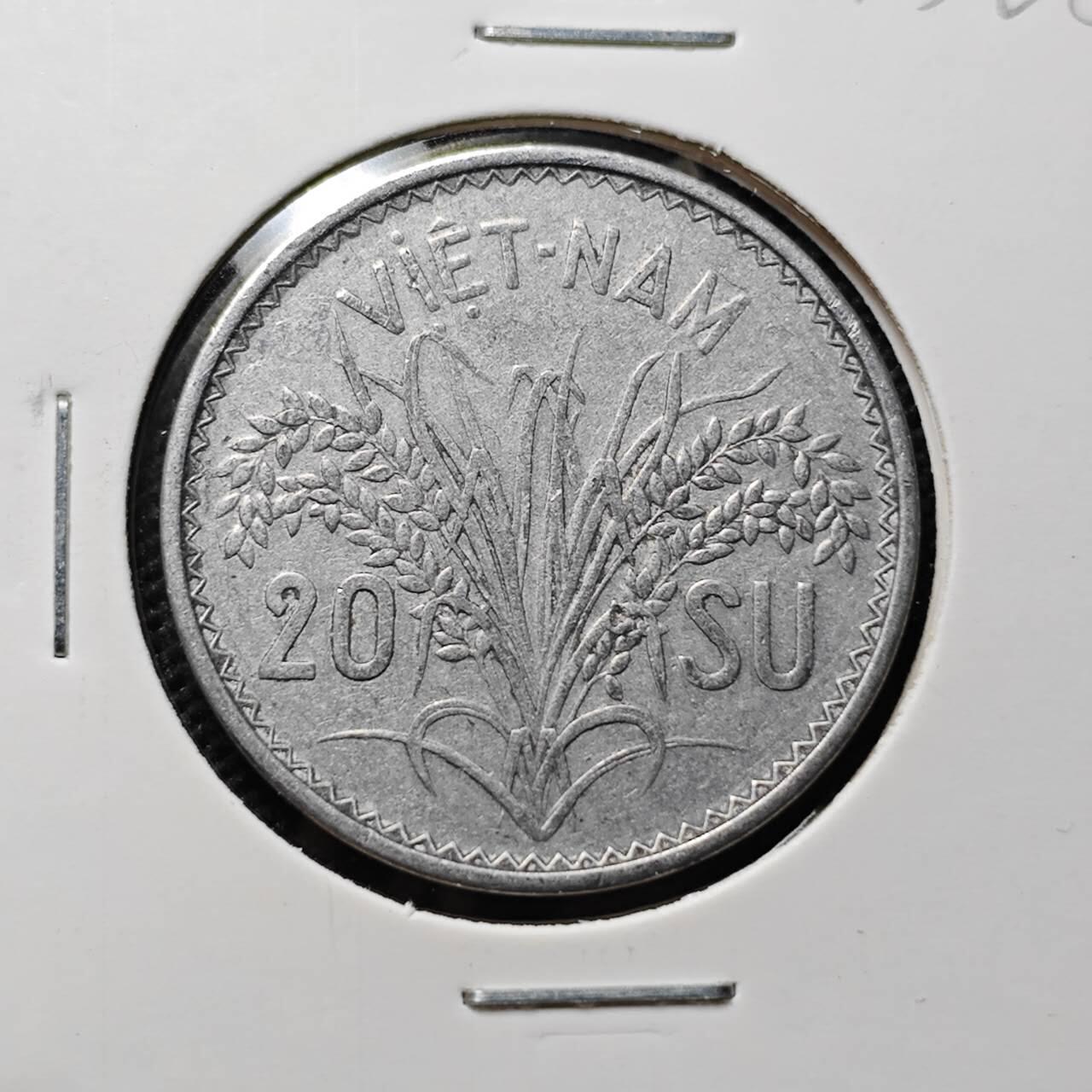 KK钱币收藏小铺 第375期  2月预留时间 周末发货  南越20绪 三姐妹