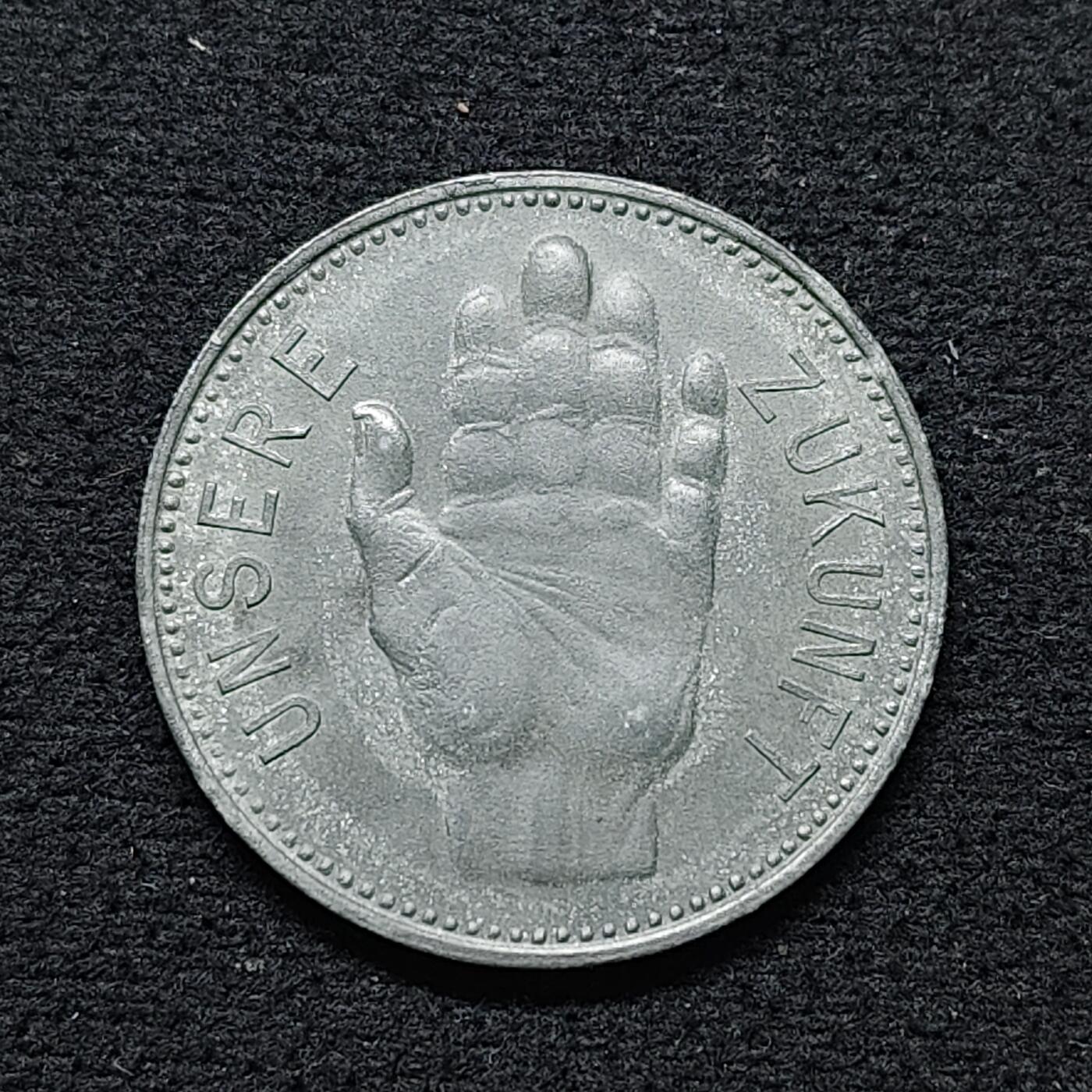 【全场包邮】纯粹捡漏拍484场（免费代拍第21场） 德国紧急状态埃根费尔登1921年50芬妮锌币