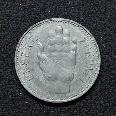 【全场包邮】纯粹捡漏拍484场（免费代拍第21场） - 德国紧急状态埃根费尔登1921年50芬妮锌币