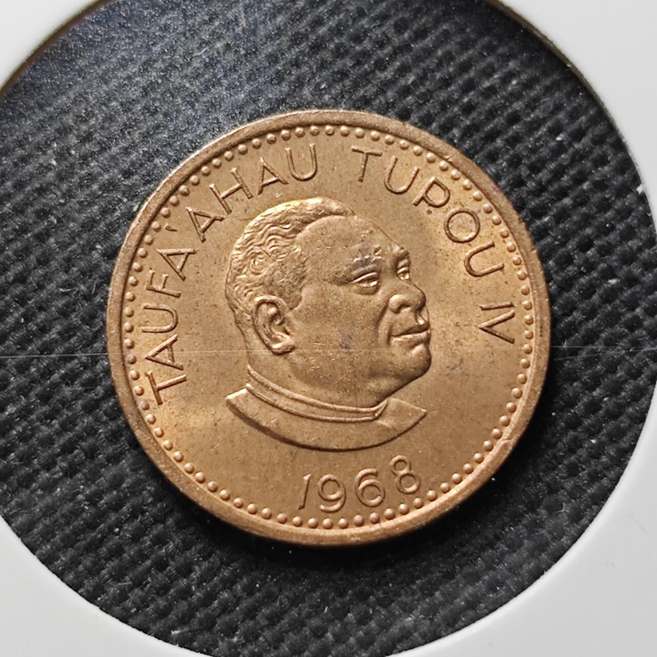 KK钱币收藏小铺 第375期  2月预留时间 周末发货  汤加1分铜币 好品