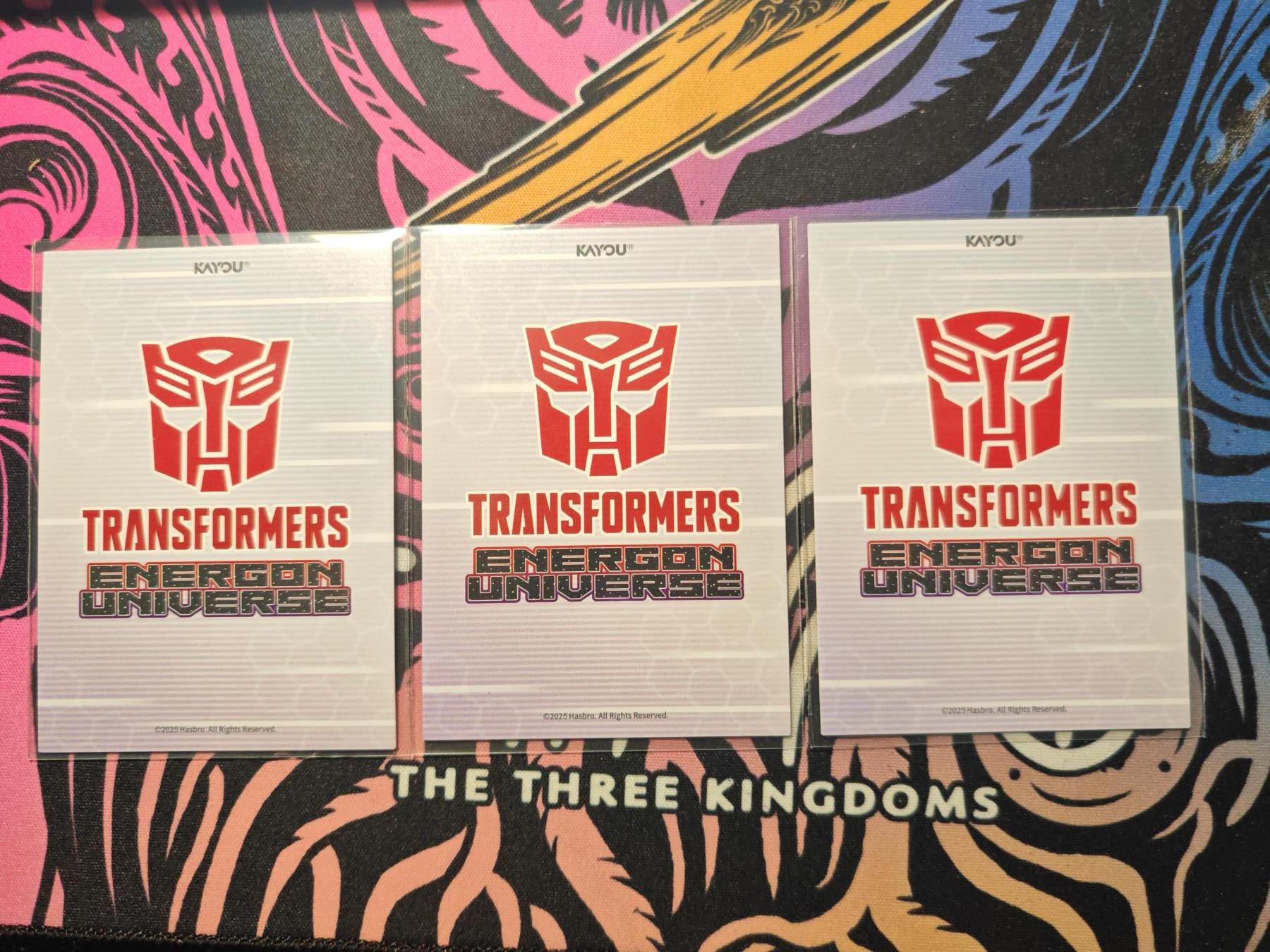 卡牌实验室开始第六次实验 卡游变形金刚 擎天柱BR-004×3