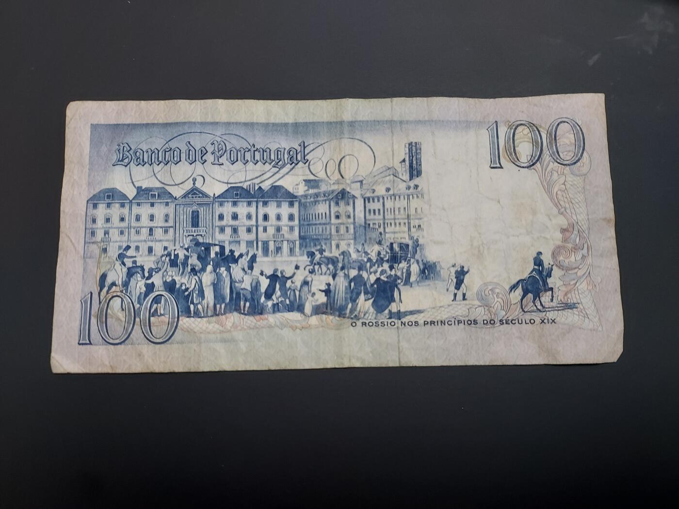 博彦收藏  12月15日 8点 钱币专场 全场包邮 1984 葡萄牙 100元 流通品