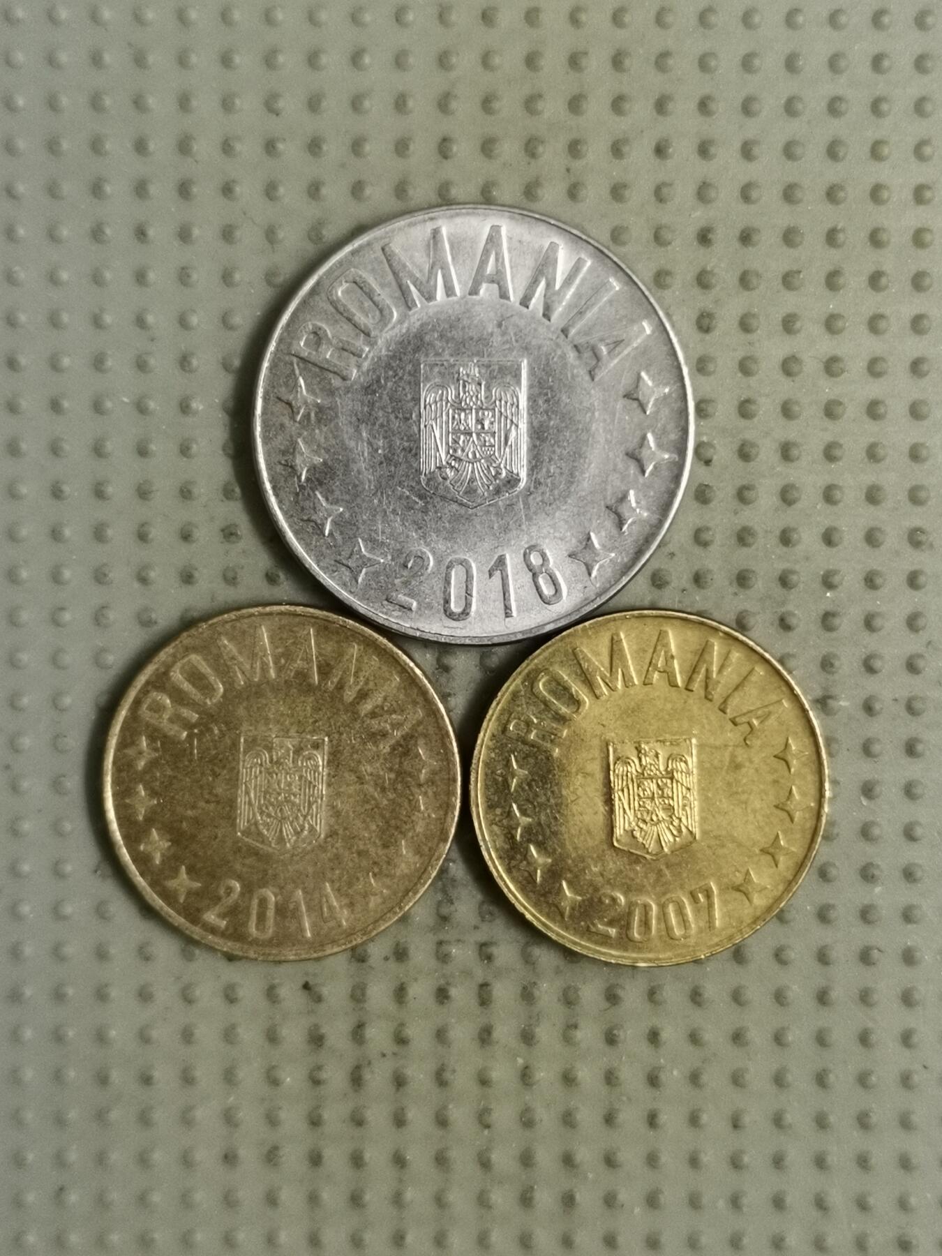 2025年第133场各国散币拍卖（总第133场） 罗马尼亚3枚