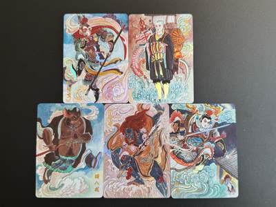 NO.17 好又多金牌大场，新店点关注不迷路！每周一站式配齐，方便凑单！（周6晚8点截拍，卖家送拍0抽成！） - 超吉梦 天命封神第一弹特卡 王涌喆师徒五人彩闪