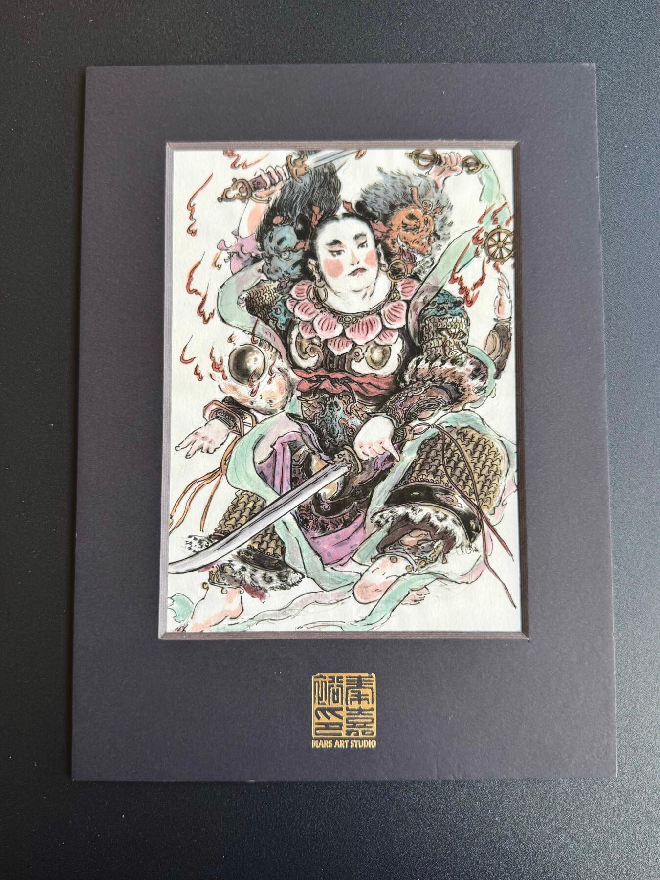 NO.17 好又多金牌大场，新店点关注不迷路！每周一站式配齐，方便凑单！（周6晚8点截拍，卖家送拍0抽成！） 【版画】秦嘉裕 哪吒