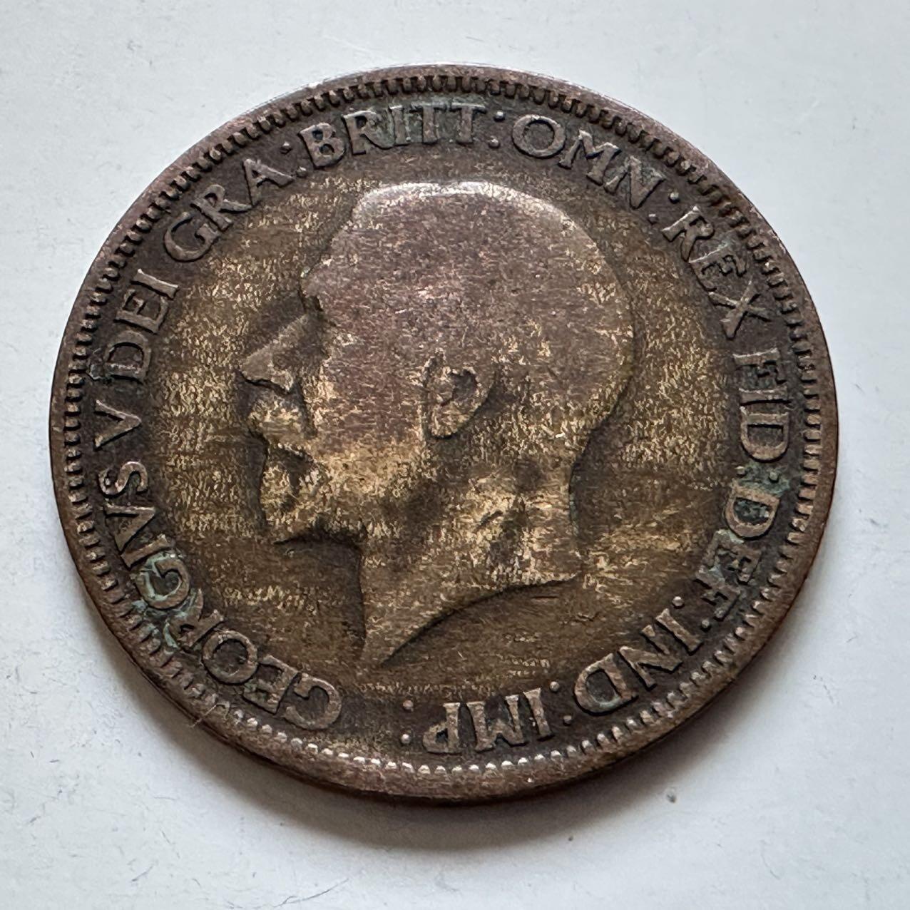 🌹外币初藏🌹🐯2025年第138场  每周二四六晚8️⃣点 接代拍 英国1928年半便士e