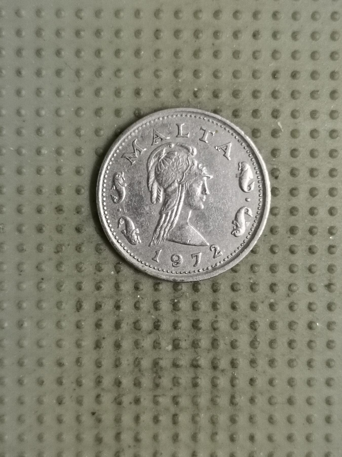 2025年第133场各国散币拍卖（总第133场） 马耳他1972年2分