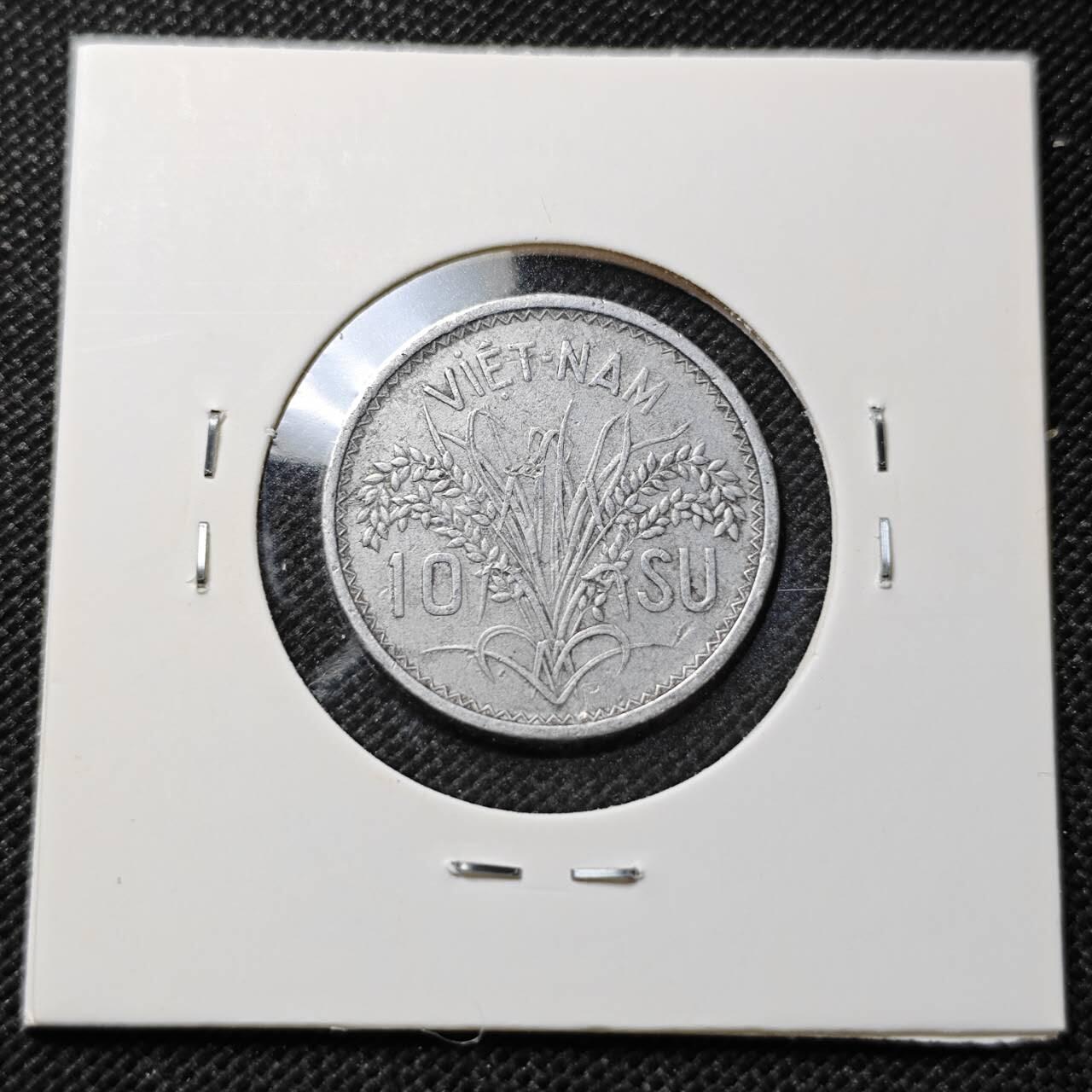 KK钱币收藏小铺 第375期  2月预留时间 周末发货  南越三姐妹10XU