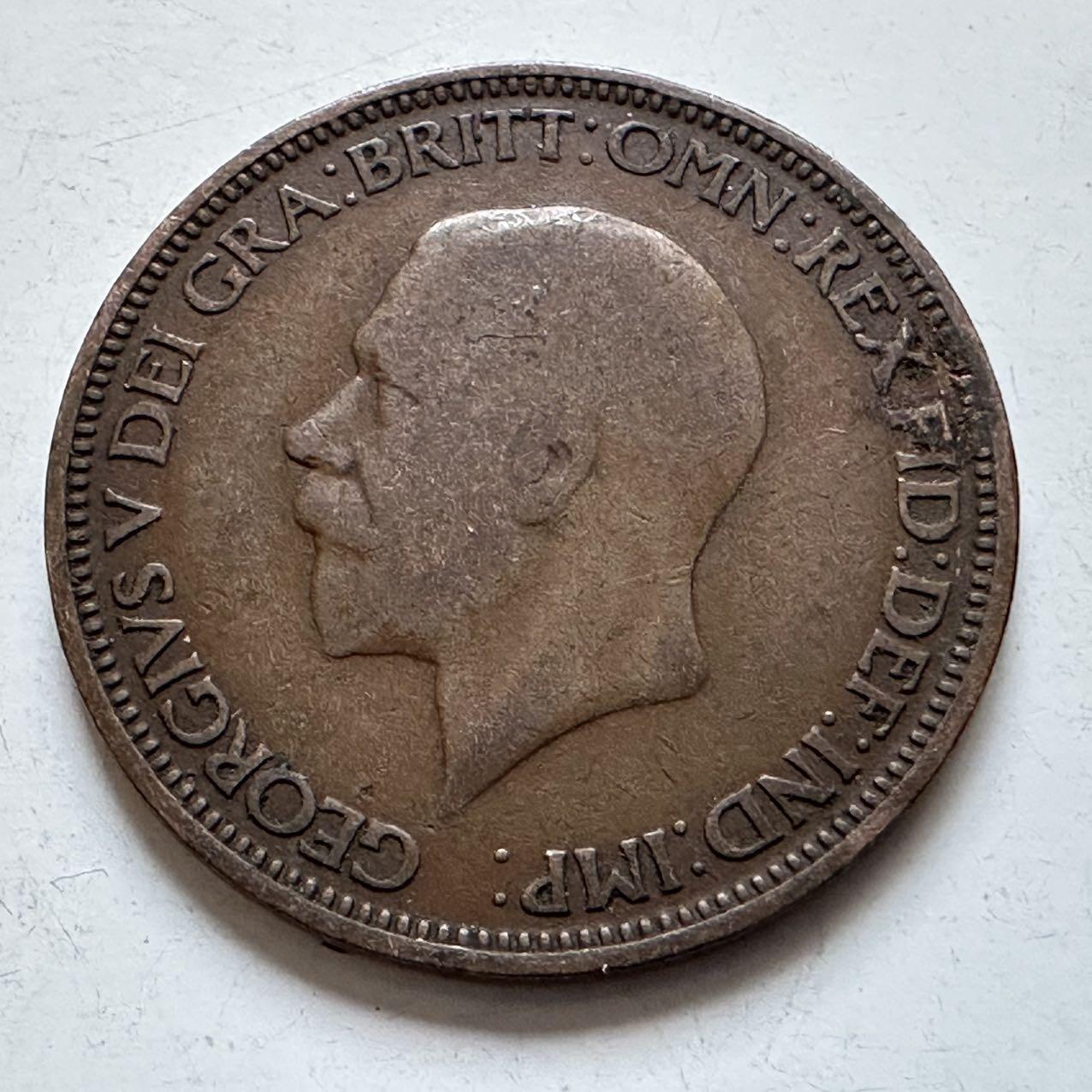 🌹外币初藏🌹🐯2025年第138场  每周二四六晚8️⃣点 接代拍 英国1928年半便士d