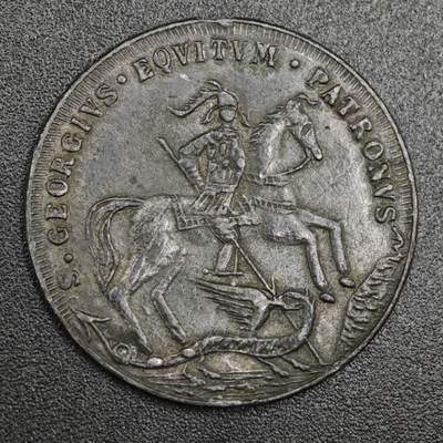 【淘币小摊】实时拍第八百二十一拍   散币场   满百包邮可预留二周 每周一统一发货   - 欧洲圣乔治屠龙锌章