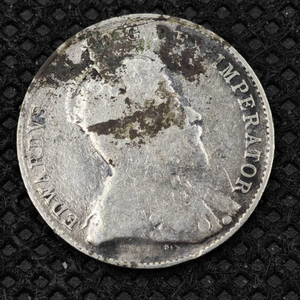 【淘币小摊】限时拍第八百二十四拍  小银币场  满百包邮可预留两周  周一统一发货    加拿大1902年爱德华七世10分银币