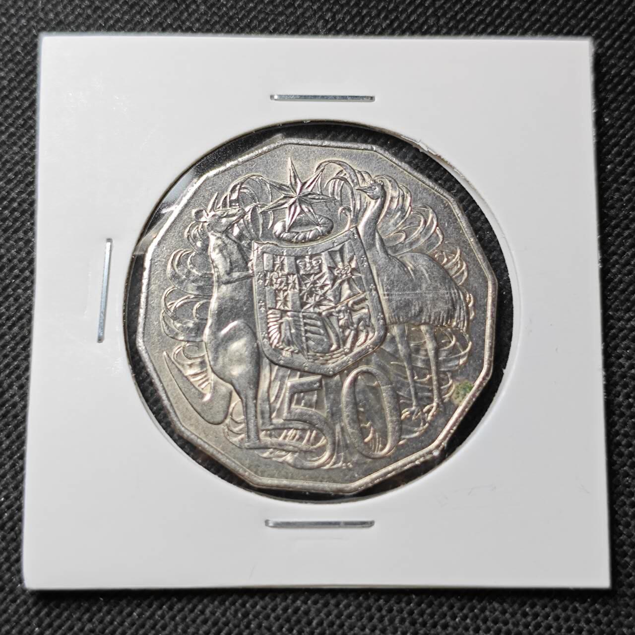 KK钱币收藏小铺 第375期  2月预留时间 周末发货  1981澳大利亚50便士