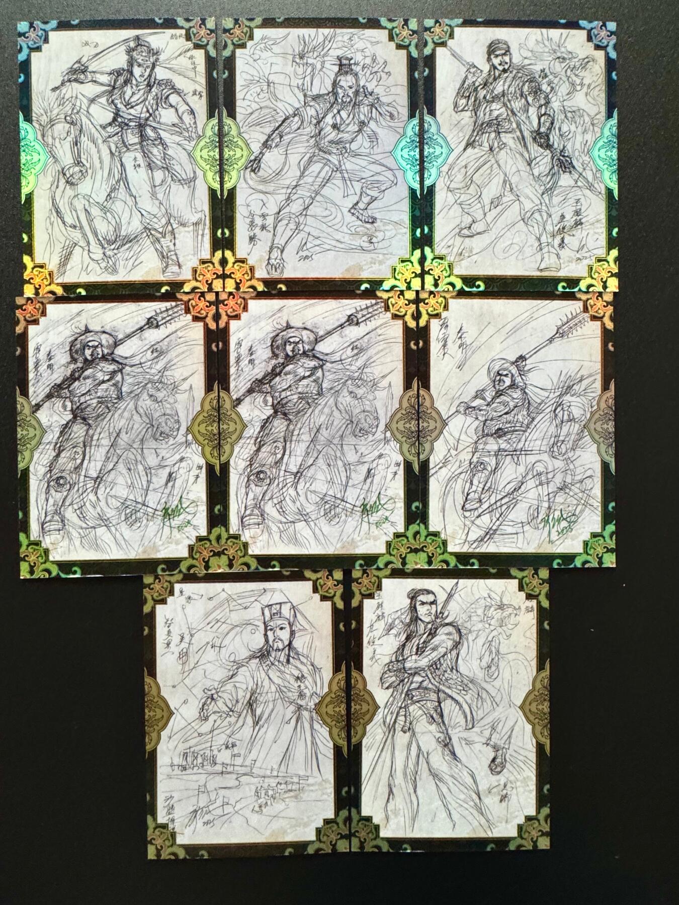 NO.17 好又多金牌大场，新店点关注不迷路！每周一站式配齐，方便凑单！（周6晚8点截拍，卖家送拍0抽成！） 香山文创 扈三娘等 水浒线稿卡8张