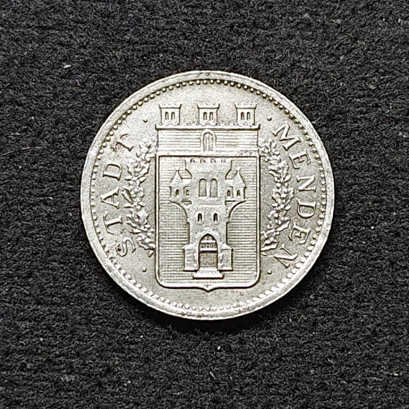 【全场包邮】纯粹捡漏拍484场（免费代拍第21场） 德国紧急状态门登1917年5芬妮铁币