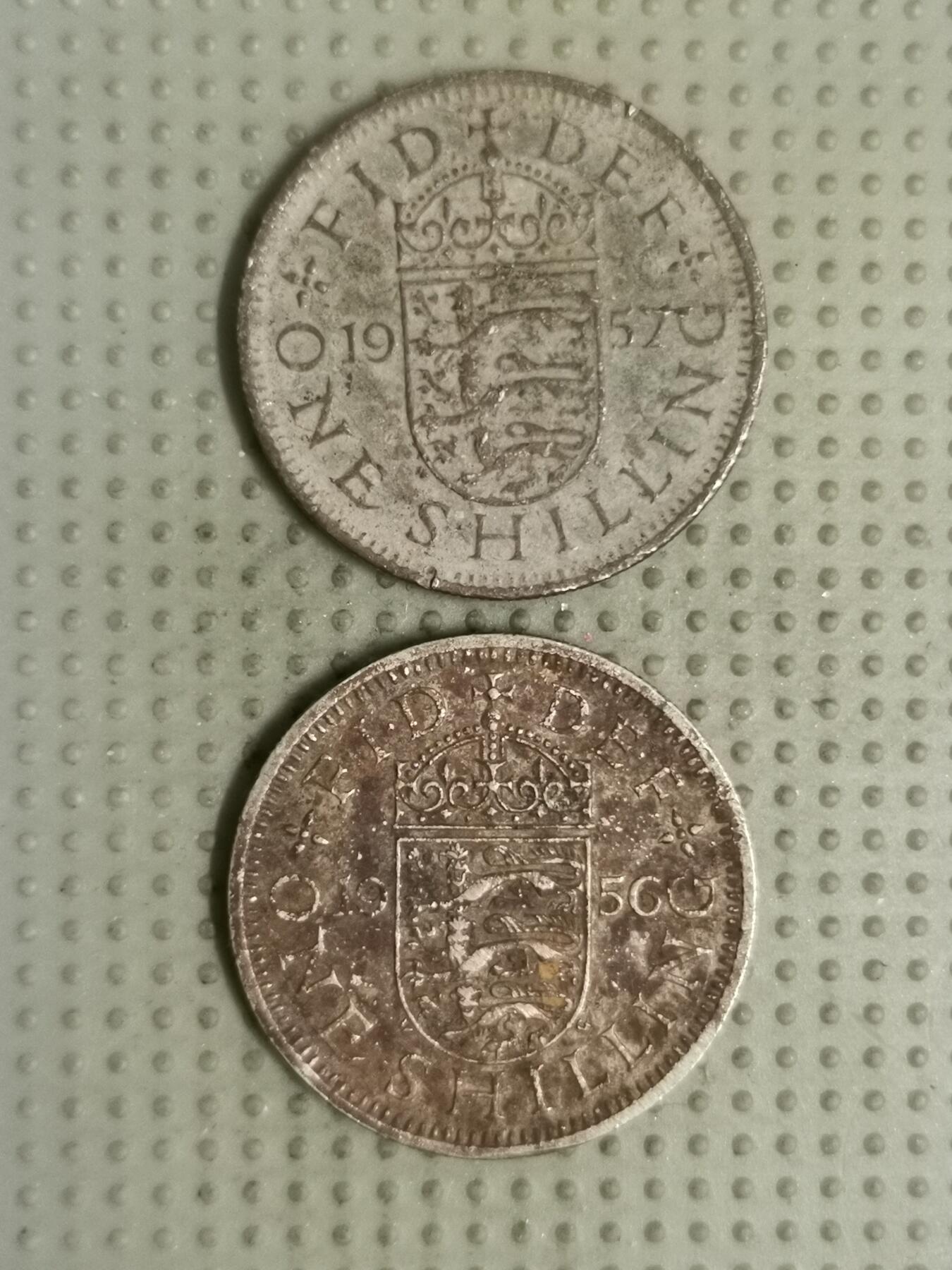 2025年第133场各国散币拍卖（总第133场） 英国1先令差品2枚