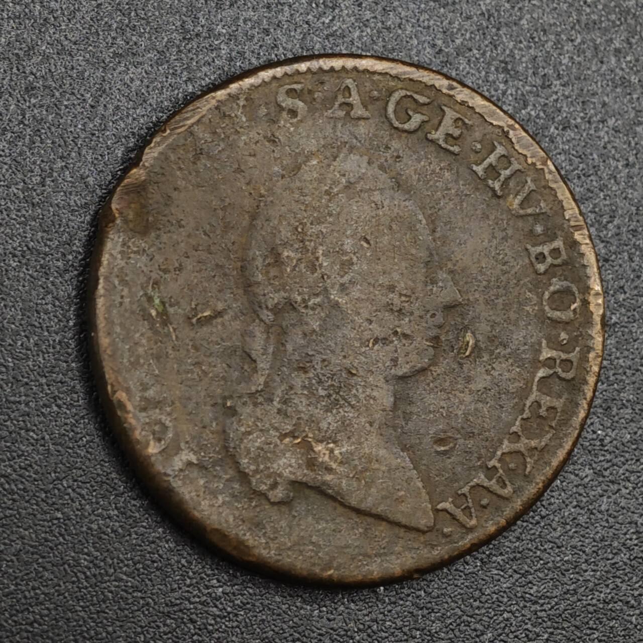 【淘币小摊】实时拍第八百二十一拍   散币场   满百包邮可预留二周 每周一统一发货   奥地利1782年1克鲁泽铜币