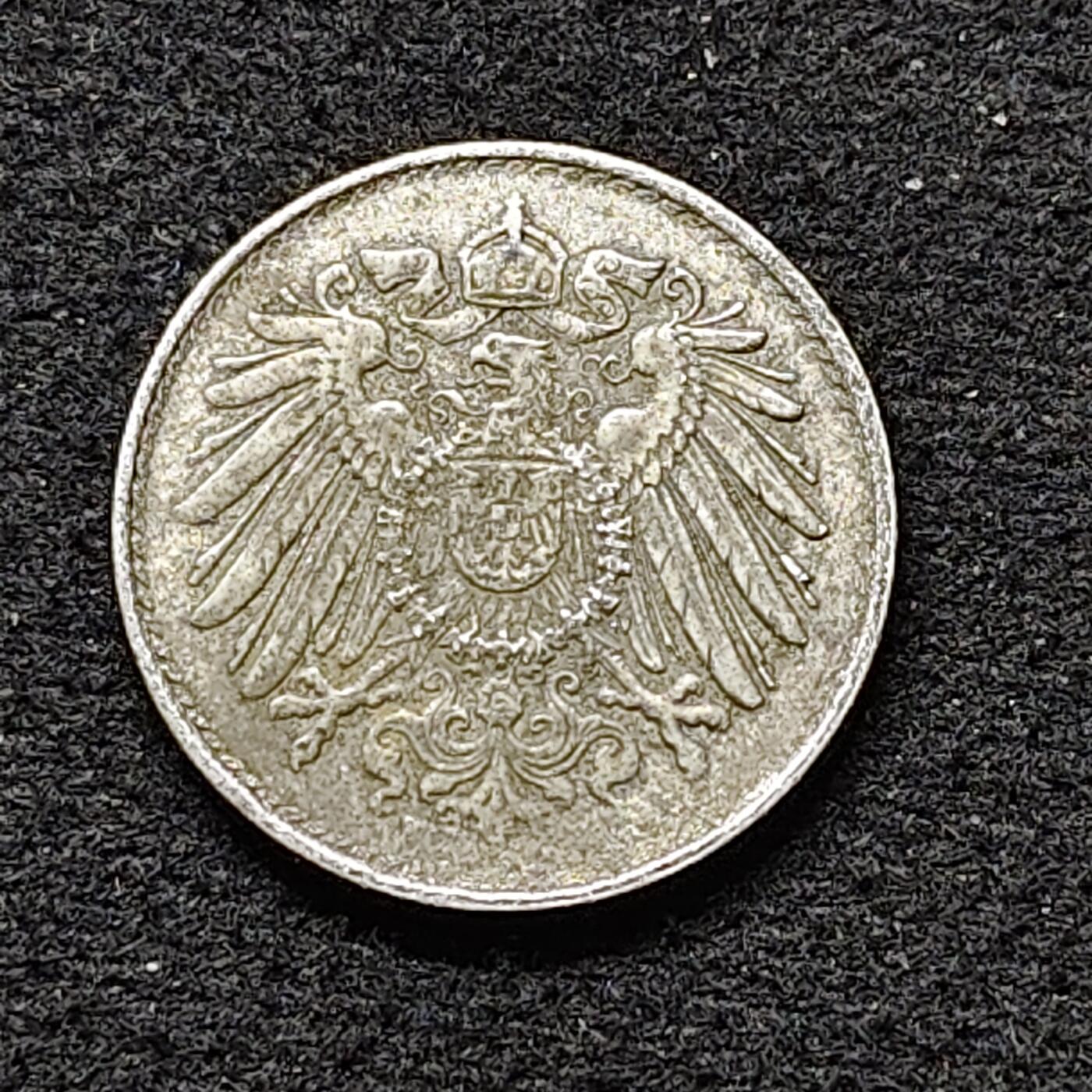 【全场包邮】纯粹捡漏拍484场（免费代拍第21场） 德国第二帝国1916年5芬妮