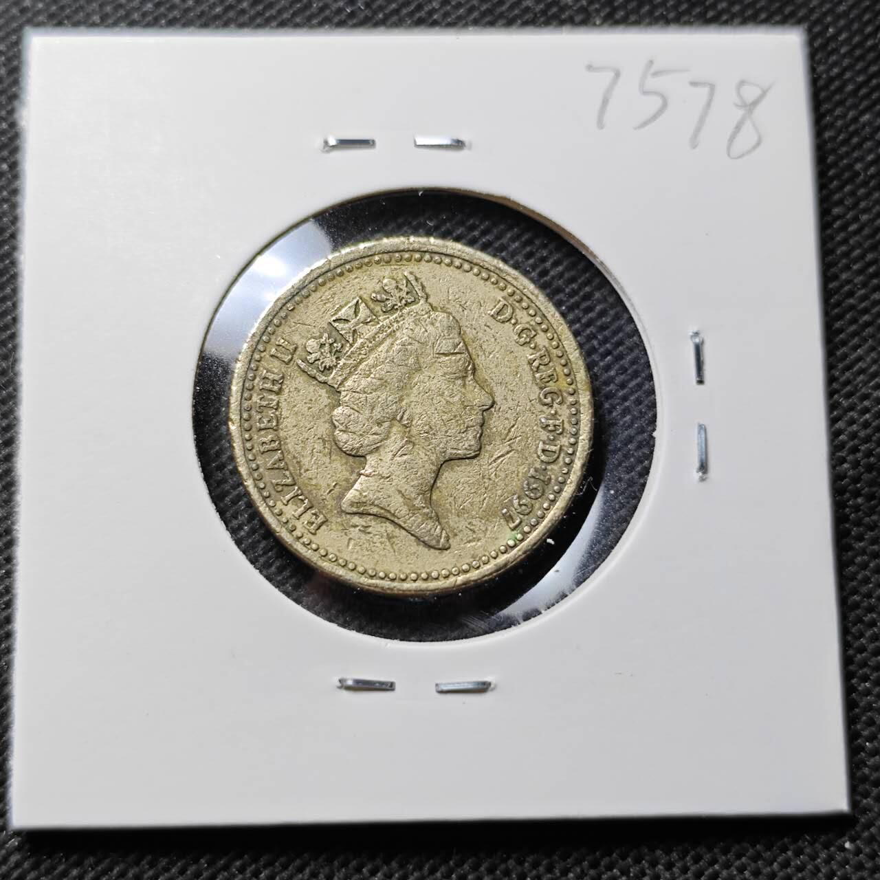 KK钱币收藏小铺 第375期  2月预留时间 周末发货  英国1镑